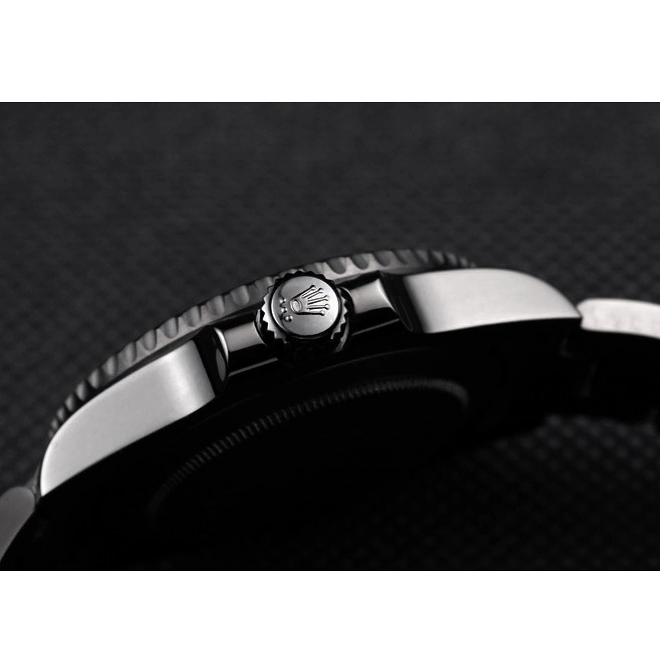 Aaa replica watch Pro-Hunter Steel Submariner Strap Rolex Swiss Dial Black Black 0524